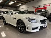 Used Mercedes SLK55 AMG AMG 421 HP (309 kW) 2013 White Cabriolet