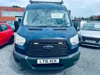 Used Ford Transit 125 HP (91 kW) 2015 Blue Van