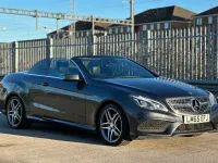 Used Mercedes E220 AMG line 2015 Grey Cabriolet
