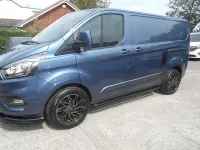 Used Ford Transit Custom Limited 130 HP (95 kW) 2019 Blue Van