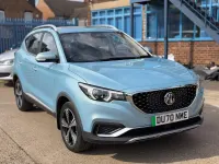 Used MG ZS Exclusive 105 kW (143 HP) 2020 Blue SUV