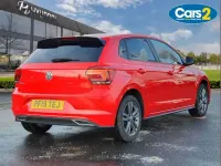 Used VW Polo R-line 94 HP (69 kW) 2019 Red Hatchback