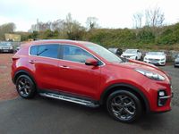 Used Kia Sportage 177 HP (130 kW) 2019 Red SUV