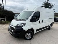 Used Peugeot Boxer 140 HP (102 kW) 2020 White Van