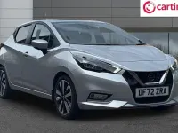 Used Nissan Micra Tekna 92 HP (67 kW) 2022 Grey Hatchback