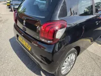 Used Peugeot 108 Active 67 HP (49 kW) 2017 Black Hatchback