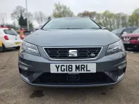 Begagnad Seat Leon ST FR 125 HK (91 kW) 2018 Grå Kombi