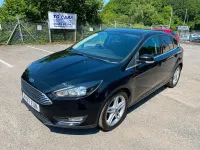 Used Ford Focus Zetec 120 HP (88 kW) 2018 Black Hatchback