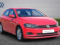 Used VW Polo SE 80 HP (58 kW) 2020 Red Hatchback