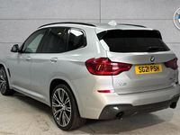 Used BMW X3 M Sport 187 HP (137 kW) 2021 Silver SUV