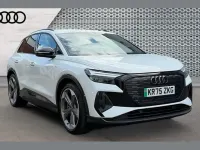 Used Audi Q4 e-tron Black Edition 210 kW (286 HP) 2025 White SUV