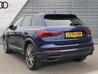Used Audi Q3 Black Edition 150 HP (110 kW) 2025 Blue SUV