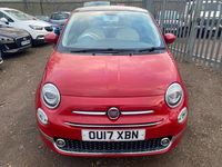 Used Fiat 500 Lounge 2017 Red Hatchback