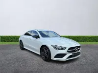 Begagnad Mercedes CLA200 Executive 2023 Vit Sportkupé