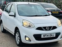 Used Nissan Micra Acenta 80 HP (58 kW) 2014 White Hatchback