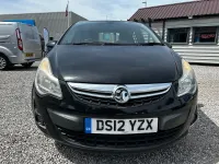 Used Vauxhall Corsa 2012 Black Hatchback