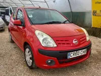Used Nissan Pixo N-TEC 68 HP (50 kW) 2010 Red Hatchback