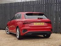 Used Audi A3 S-Line 150 HP (110 kW) 2022 Red Sedan