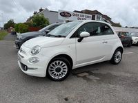 Used Fiat 500 Lounge 2017 White Hatchback