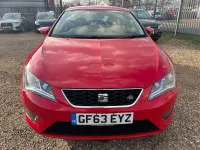 Usado Seat Leon FR 180 CV (132 kW) 2013 Rojo Utilitario