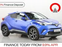 Używany Toyota C-HR Design 116 KM (85 kW) 2019 Niebieski SUV