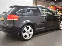 Used Audi A3 S-Line 170 HP (125 kW) 2007 Black Hatchback