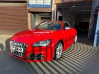 Used Audi TTS Design 272 HP (200 kW) 2009 Red Cabriolet
