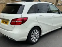 Used Mercedes B180 Executive 122 HP (89 kW) 2017 White Hatchback