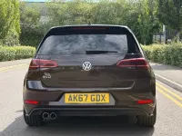 Used VW Golf VII GTD 184 HP (135 kW) 2017 Black Hatchback