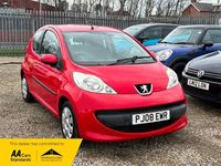 Used Peugeot 107 68 HP (50 kW) 2008 Red Hatchback