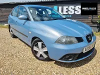 Used Seat Ibiza Stylance 75 HP (55 kW) 2006 Blue Hatchback