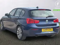 Used BMW 118 Sport Line 136 HP (100 kW) 2019 Blue Hatchback