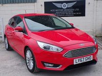 Usado Ford Focus Titanium X 120 HP (88 kW) 2018 Vermelho Citadino