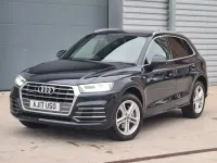 Used Audi Q5 S-Line 190 HP (139 kW) 2017 Blue SUV
