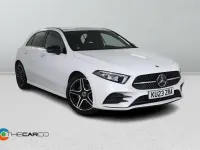 Used Mercedes A180 AMG line 2023 White Hatchback