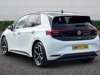 Begagnad VW ID.3 Pro Performance 150 kW (204 HK) 2020 Vit Halvkombi