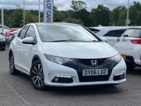 Käytetty Honda Civic SR 120 HP (88 kW) 2015 Valkoinen Viistoperä