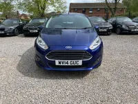 Used Ford Fiesta Zetec 100 HP (73 kW) 2014 Blue Hatchback
