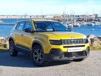 Used Jeep Avenger Longitude 100 HP (73 kW) 2025 Yellow SUV