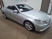 Used Mercedes E200 SE 2010 Silver Cabriolet