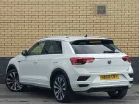 Used VW T-Roc R-line 150 HP (110 kW) 2018 White SUV