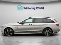 Usado Mercedes C300e AMG line 320 HP (235 kW) 2021 Prateado Carrinha