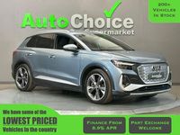 Begagnad Audi Q4 e-tron S-Line 150 kW (204 HK) 2021 Blå SUV