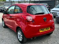 Used Ford Ka Studio 69 HP (50 kW) 2013 Red Hatchback