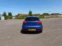 Used Kia Rio 2014 Blue Hatchback