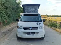 Used VW T5 85 HP (62 kW) 2005 White Van