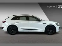 Used Audi Q8 e-tron Black Edition 300 kW (408 HP) 2023 White SUV