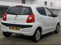 Used Nissan Pixo N-TEC 68 HP (50 kW) 2012 White Hatchback