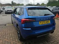 Used Skoda Kamiq Monte Carlo 81 HP (59 kW) 2023 Race blue metallic SUV