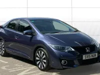 Used Honda Civic SE Plus 142 HP (104 kW) 2015 Blue Hatchback